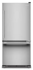 19 Cu. Ft. 30-Inch Bottom Mount Refrigerator with Right Door Swing and Preserva® Food Care System in PrintShield® Finish