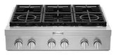KitchenAid® 36'' 6-Burner Commercial-Style Gas Rangetop