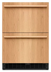 24" Panel-Ready Undercounter Double-Drawer Refrigerator
