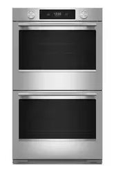 30-inch Smart Electric Double Wall Oven with Intelligent Cooking Camera - PrintShield™ Finish