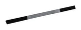 30" Slide-in Range Rear Trim Kit, Black, with (1) metal trim piece and installation instructions