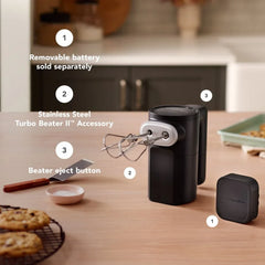 KitchenAid Go® Cordless Hand Mixer - battery sold separately