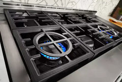KitchenAid® 48'' Smart Commercial-Style Gas Range with Griddle