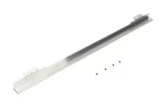 30-IN Warming Drawer Heat Deflector - Black/Stainless Steel