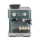 Semi Automatic Espresso Machine with Burr Grinder