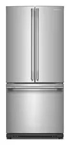 20 cu. Ft. 30-Inch Width Standard Depth French Door Refrigerator with PrintShield® Finish and Interior Dispense
