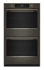 30-inch Smart Electric Double Wall Oven with Assisted Cooking Modes - Black Ore