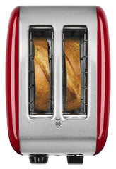 2-Slice Toaster with manual lift lever