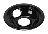 Range Electric/Cooktop 6-IN Round Drip Bowl (Single-Pack) - Black for Non-Hinged, 2-Wire Plug Cooking Elements