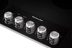 36" Electric Cooktop with 5 Elements and Knob Controls