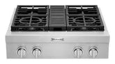 KitchenAid® 30'' 4-Burner Commercial-Style Gas Rangetop