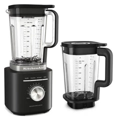 KitchenAid® Pure Power Blender with a 68oz plastic jar and a 62oz glass jar