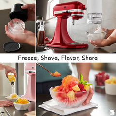 Fine and Coarse Blade Replacement Accessory for KitchenAid® Shave Ice Attachment