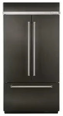 24.2 Cu. Ft. 42" Width Built-In Stainless French Door Refrigerator with Platinum Interior Design
