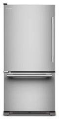 22 Cu. Ft. 33-Inch Standard-Depth Bottom Mount Refrigerator with Left Door Swing