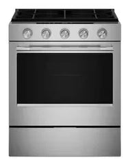 5.0 Cu. Ft. Smart Slide-in Gas Range with Convection Cooking Modes
