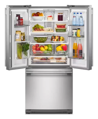 20 cu. Ft. 30-Inch Width Standard Depth French Door Refrigerator with PrintShield® Finish and Interior Dispense