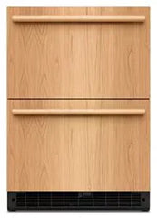 24" Panel-Ready Undercounter Double-Drawer Refrigerator