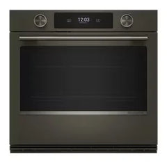30-inch Smart Electric Single Wall Oven with Assisted Cooking Modes - Black Ore