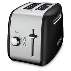 2-Slice Toaster with manual lift lever