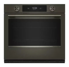 30-inch Smart Electric Single Wall Oven with Assisted Cooking Modes - Black Ore