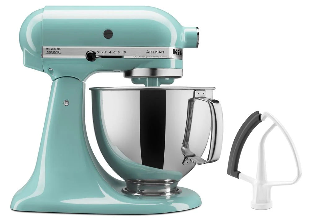 Value Bundle Artisan® Series 5 Quart Tilt-Head Stand Mixer with Flex Edge Beater