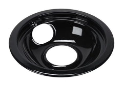 Range Electric/Cooktop 6-IN Round Drip Bowl (Single-Pack) - Black for Non-Hinged, 2-Wire Plug Cooking Elements