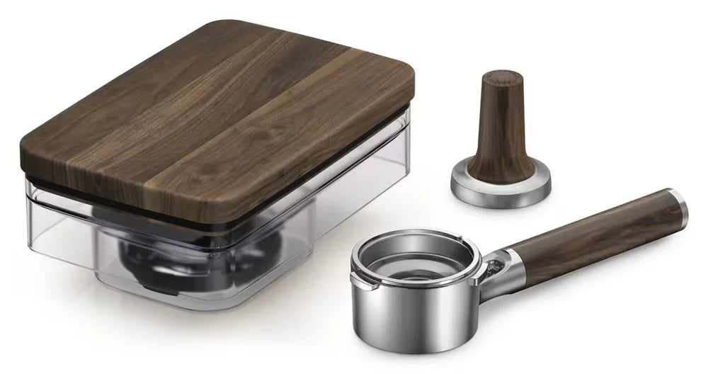 Walnut Wood Espresso Accessory Kit