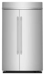 29.4 Cu. Ft. 48-Inch Built-In Side-by-Side Refrigerator with Signature Platinum Interior in PrintShield® Finish