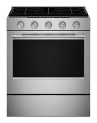 5.0 Cu. Ft. Smart Slide-in Gas Range with Convection Cooking Modes
