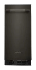 15-Inch Automatic Ice Maker with Clear Ice Technology in Black Ore