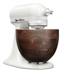 Artisan® Series 5 Quart Tilt-Head Stand Mixer with Walnut Wood Bowl