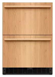 24" Panel-Ready Undercounter Double-Drawer Refrigerator