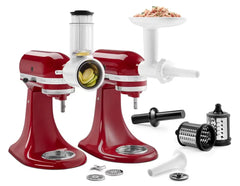 KitchenAid® Food Grinder + Fresh Prep Slicer/Shredder Attachment Bundle