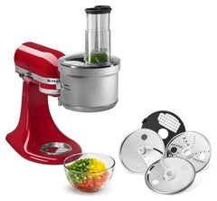 Food Processor with Commercial Style Dicing Kit