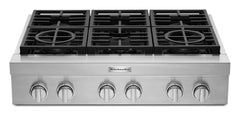 KitchenAid® 36'' 6-Burner Commercial-Style Gas Rangetop