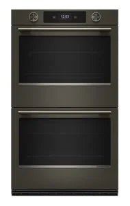 30-inch Smart Electric Double Wall Oven with Assisted Cooking Modes - Black Ore