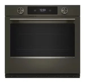 30-inch Smart Electric Single Wall Oven with Assisted Cooking Modes - Black Ore