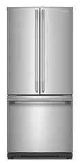 20 cu. Ft. 30-Inch Width Standard Depth French Door Refrigerator with PrintShield® Finish and Interior Dispense