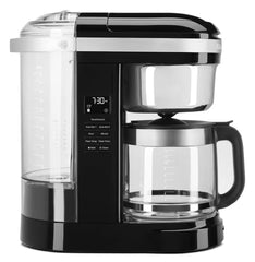 12 Cup Drip Coffee Maker with Spiral Showerhead and Programmable Warming Plate