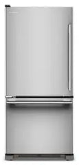 19 Cu. Ft. 30-Inch Standard-Depth Bottom Mount Refrigerator with Left Door Swing