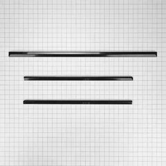 Slide-in Range Trim Kit, Black, with (3) trim pieces, and installation instructions