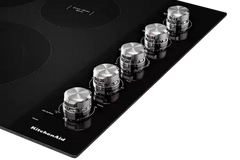 30" Electric Cooktop with 5 Elements and Knob Controls