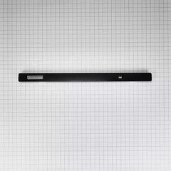 Vent Hood Downdraft Top Trim, Black, Size: 37" L x 3" W, fits KXD4630YSS
