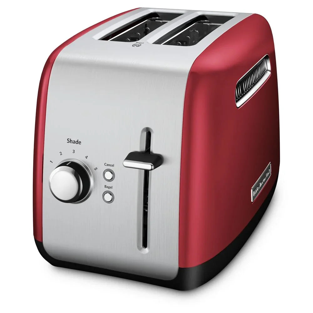 2-Slice Toaster with manual lift lever