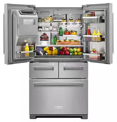 25.8 Cu. Ft. 36" Multi-Door Freestanding Refrigerator with Platinum Interior Design