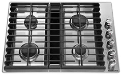 30" 4 Burner Gas Downdraft Cooktop