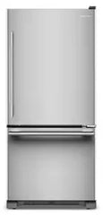19 Cu. Ft. 30-Inch Bottom Mount Refrigerator with Right Door Swing and Preserva® Food Care System in PrintShield® Finish