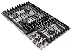 36" 5 Burner Gas Downdraft Cooktop